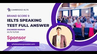 Cambridge IELTS 10 Speaking Test 3 IELTS 10 TEST 3 Latest IELTS Speaking Video Tutorial Score 8 [upl. by Nyliuqcaj142]