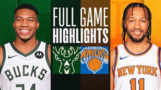 BUCKS at KNICKS  FULL GAME HIGHLIGHTS  December 23 2023 [upl. by Fenwick]