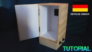 Mini Kühlschrank selber bauen Tutorial Peltier Element Kühlbox Thermoschrank Tutorial [upl. by Emsoc]