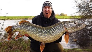 Ultimate Pike Fishing  Triumph on the River Trent [upl. by Osnohpla]