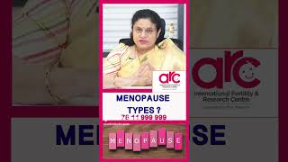 What are the causes of Menopause  ARC Fertility Hospitals [upl. by Rdnaskela]