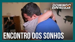 Emocionante homem que recebeu transplante de medula realiza sonho de conhecer o doador [upl. by Genesia735]