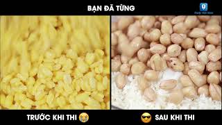 Sự khác biệt giữa TRƯỚC KHI THI và SAU KHI THI  Feedy TV [upl. by Airbmat]