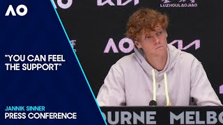 Jannik Sinner Press Conference  Australian Open 2024 Quarterfinal [upl. by Twum]