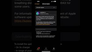 Getting new Watchos update 111  Watchos 111 watchos [upl. by Anaerdna636]