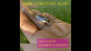 Rare gemstone rainbow scapolite [upl. by Ilonka50]