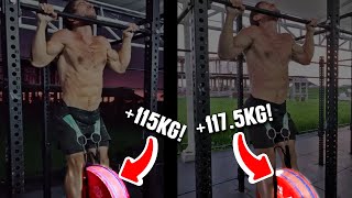 35 YO Pulls 1175KG WITH A PAUSE [upl. by Armillia395]