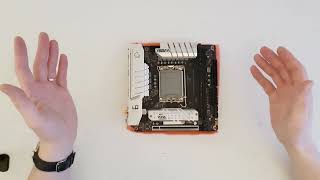 🇬🇧 Unboxing ERYING B760 miniITX motherboard from AliExpress [upl. by Idarb]