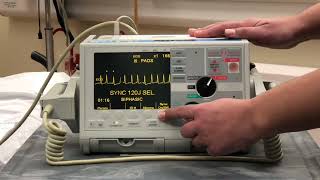 Zoll M Series Synchronized Cardioversion [upl. by Reh]