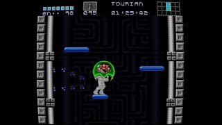 Retroid Metroid 1 in Super Metroid  bsneshd 169 widescreen Luminist MSU1 test [upl. by Leamiba669]