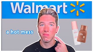 Can I Build A WALMART Skincare Routine [upl. by Dhar]