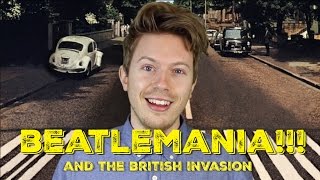 WHAT WAS BEATLEMANIA AND THE BRITISH INVASION [upl. by Rorry]