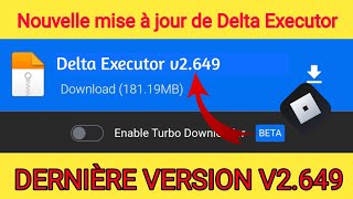 Comment télécharger Delta Executor Mobile New Version V649 New 2024 [upl. by Jeanna]