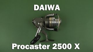 Демонстрация Daiwa PROCASTER 2500 X [upl. by Selhorst]