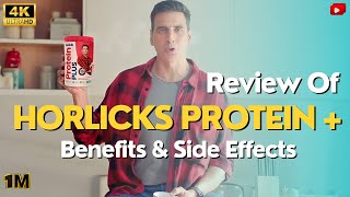 Horlicks Protein Plus Protein Powder Review Price Benefits amp Side Effects thevikisingh [upl. by Naej276]