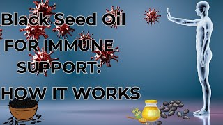 Black Seed Oil for Immune Support How It Works [upl. by Mitzl732]