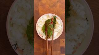 Marinated Korean perilla leaves koreanfood [upl. by Uri109]