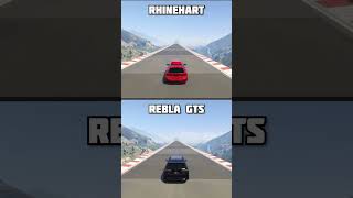 Ubermacht Rhinehart vs Ubermacht Rebla GTS Speed Test [upl. by Ainerbas]