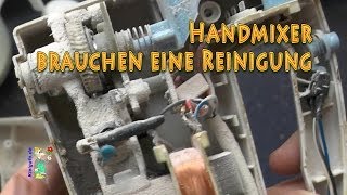 Handmixer brauchen eine Reinigung [upl. by Rubie617]