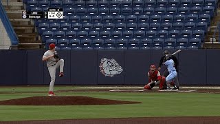 Peyton Miller  Gonzaga University Baseball  Highlights vs LMU  Game 3  3242024 [upl. by Oneg]