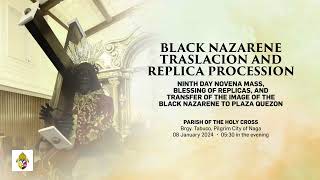 Black Nazarene Traslacion and Replica Procession 08 January 2024 [upl. by Sisson]