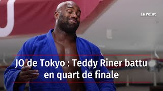 JO de Tokyo  Teddy Riner battu en quart de finale [upl. by Nojad]