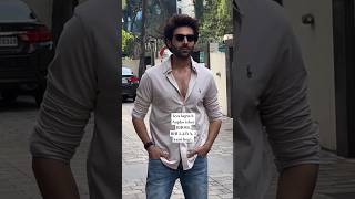 Kartik Aryan SPOTTED at TSeries Studio for Bhool Bhulaiyaa 3 Promotions kartikaaryan vrialshorts [upl. by Airotahs]