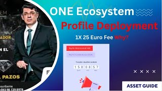 ONE Ecosystem New Profile Deployment Fee Detailed Info [upl. by Fancy832]