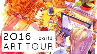 2016 Art Tour Part 1 [upl. by Imefulo902]