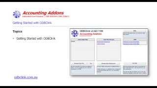 Getting Started with ODBClink [upl. by Caria]