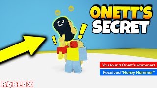 i found Onetts secret HONEY HAMMER in bee swarm simulator you wont believe me [upl. by Thorner]