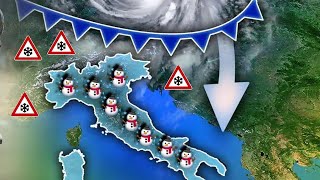 METEO  Mediterraneo bollente cresce il rischio di dure nevicate [upl. by Aliuqahs797]