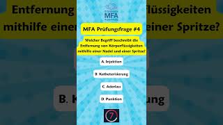 📚 MFA Prüfungsvorbereitung  Prüfungsfrage 4 [upl. by Suiravad278]