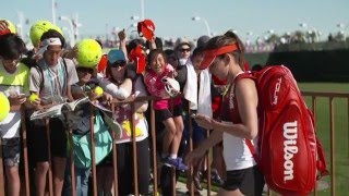 BNP Paribas Open Womens 2R Highlights [upl. by Saber]