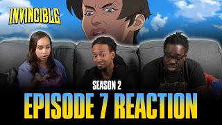 Im Not Going Anywhere  Invincible S2 Ep 7 Reaction [upl. by Gorlicki885]