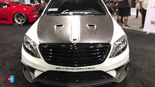 Amazing Custom Mercedes benz s class s600 Exterior Walkaround Auto show [upl. by Giguere]