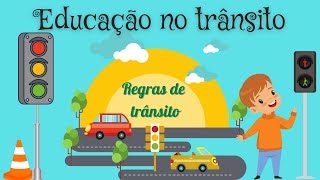 Educação no trânsito Regras de Trânsito Dia Nacional do Trânsito Semana do Trânsito [upl. by Atiek]