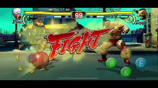 Street fighter iv iPhone version let’s play [upl. by Lyrac]