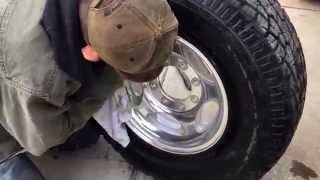 How To Paint Stock Chrome Rims Black DIY [upl. by Davon]