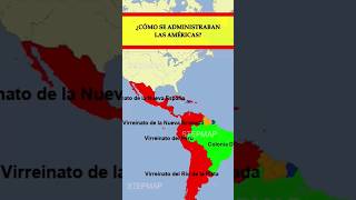 Administración de Hispanoamérica shorts historia españa historiadeespaña eso bachillerato [upl. by Earezed109]