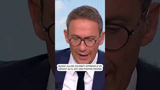 🤨 Quand Julien Courbet apprend à un gérant quil est son propre patron [upl. by Araeit]