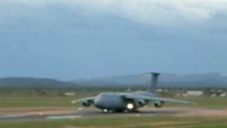 C5M Super Galaxy Take off [upl. by Analahs]