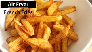 Air Fryer French Fries Seasoned  Best French Fries Ever Cooking Around The World [upl. by Shermie]