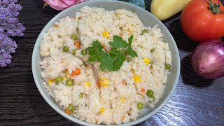 Si të gatuajmë orizin me perime  How to cook rice with vegetables [upl. by Edieh]