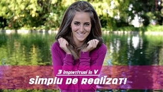 3 impletituri in V  Simplu de realizat [upl. by Yole680]