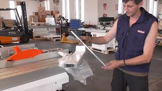 The Installtion of SICAR C300 Woodworking Combination Machine [upl. by Janis]