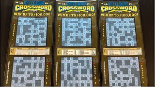 100K PRIZE COFFEE HOUSE CROSSWORD SCRATCH OFF TICKETS [upl. by Ecille181]