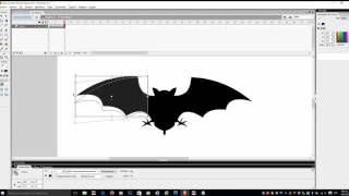 Animar la alas de un Murciélago Flash 8 [upl. by Eissoj170]