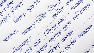 Dorkhasto Lekhar Niyom  ছাড়পত্র পাওয়ার জন্য আবেদন পত্র  School TC Application in Bengali [upl. by Madelyn]