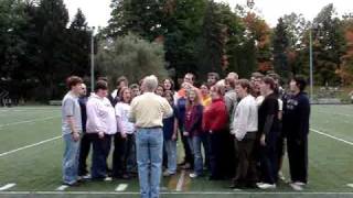 Thiel College Homecoming 2009 Chamber amp Alumni Choir National Anthem [upl. by Aytac327]